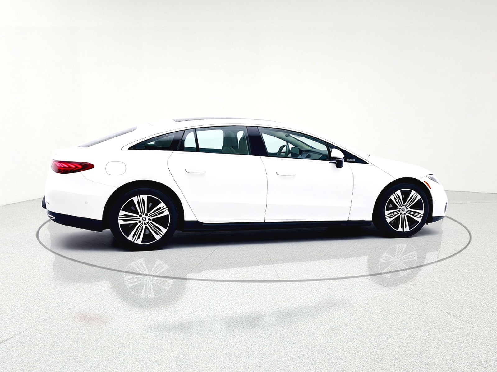 Used 2022 Polar White Mercedes-Benz EQS 450+ Sedan image 13