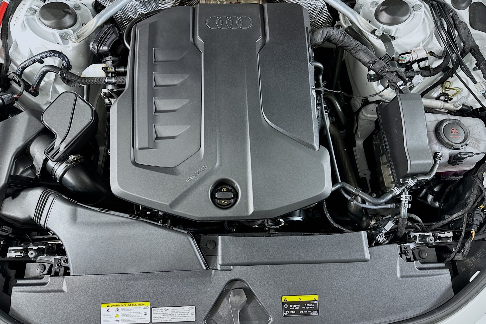 New 2026 Glacier White Metallic Audi Premium Plus image 12