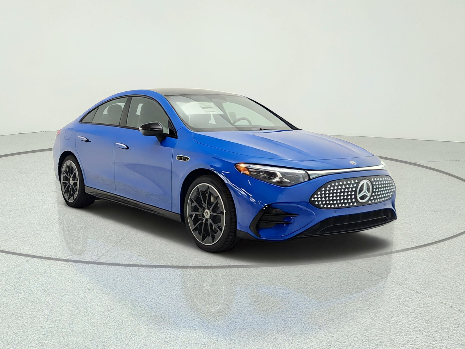 New 2027 Sky Blue Metallic Mercedes-Benz CLA 350 Electric 4MATIC® image 3