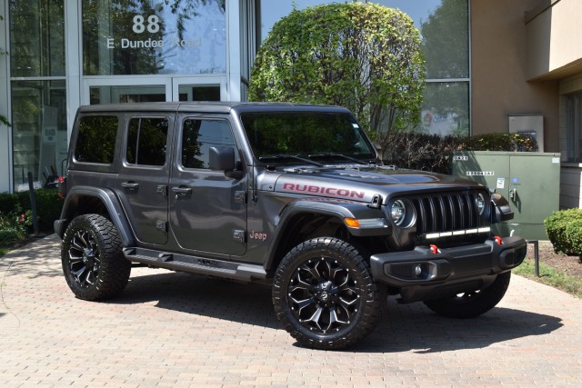 2018 Jeep Wrangler Unlimited Fuel Wheels Navi Leather Heated Front Seats Rear V 2