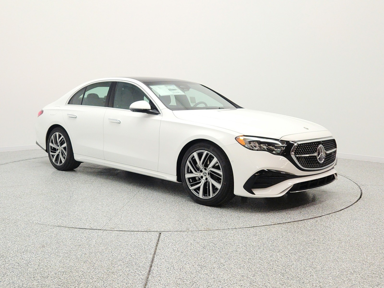 New 2026 Polar White Mercedes-Benz E 350 RWD Sedan image 3