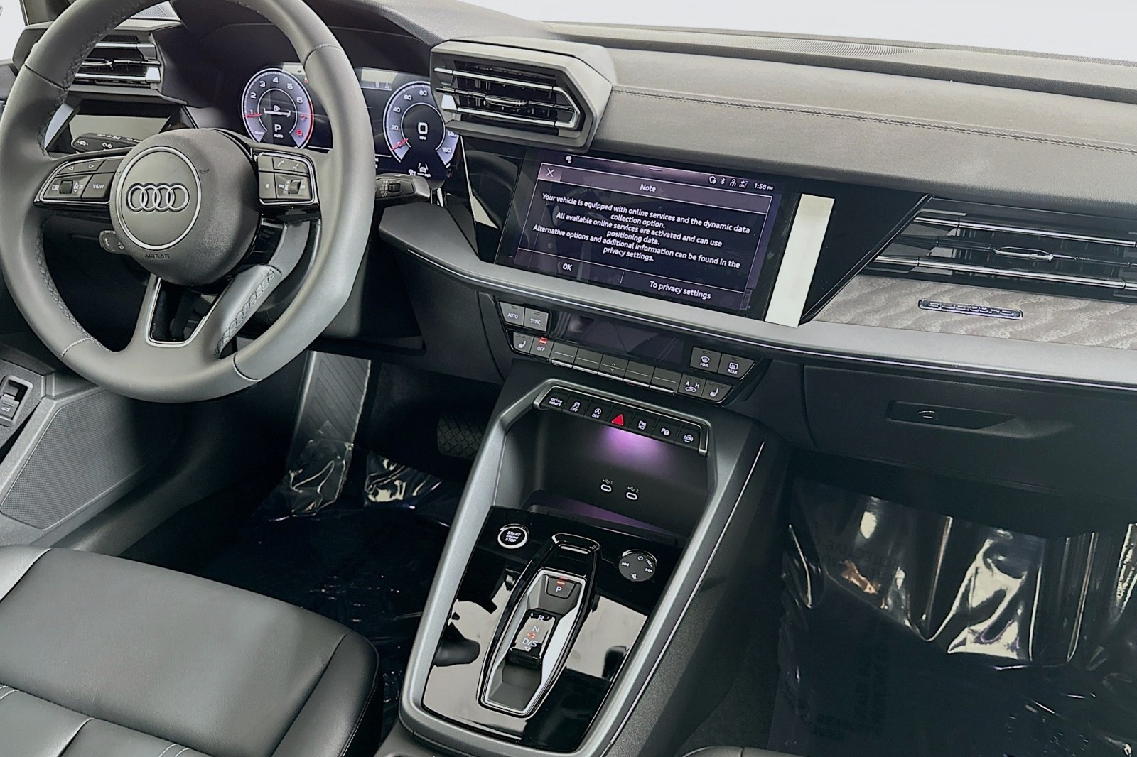 New 2026 Brilliant Black Audi Premium Plus image 6