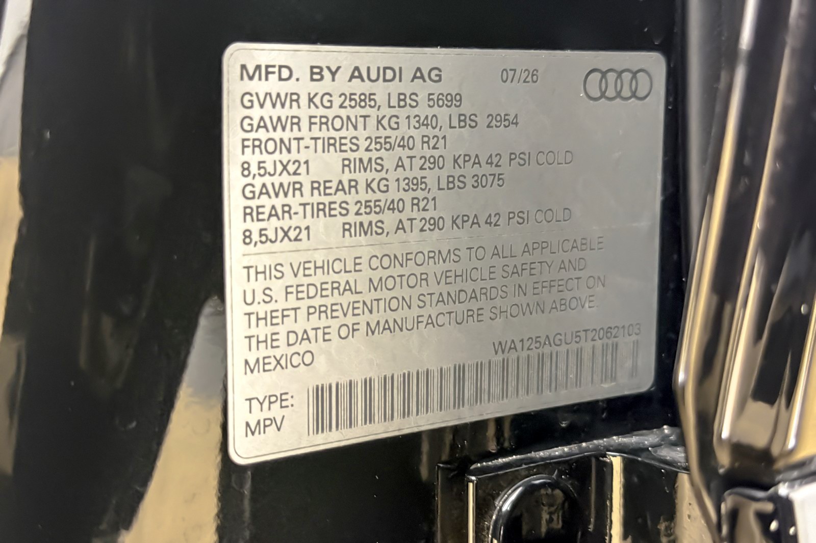 New 2026 Mythos Black Metallic Audi Premium Plus 3.0 TFSI quattro image 28