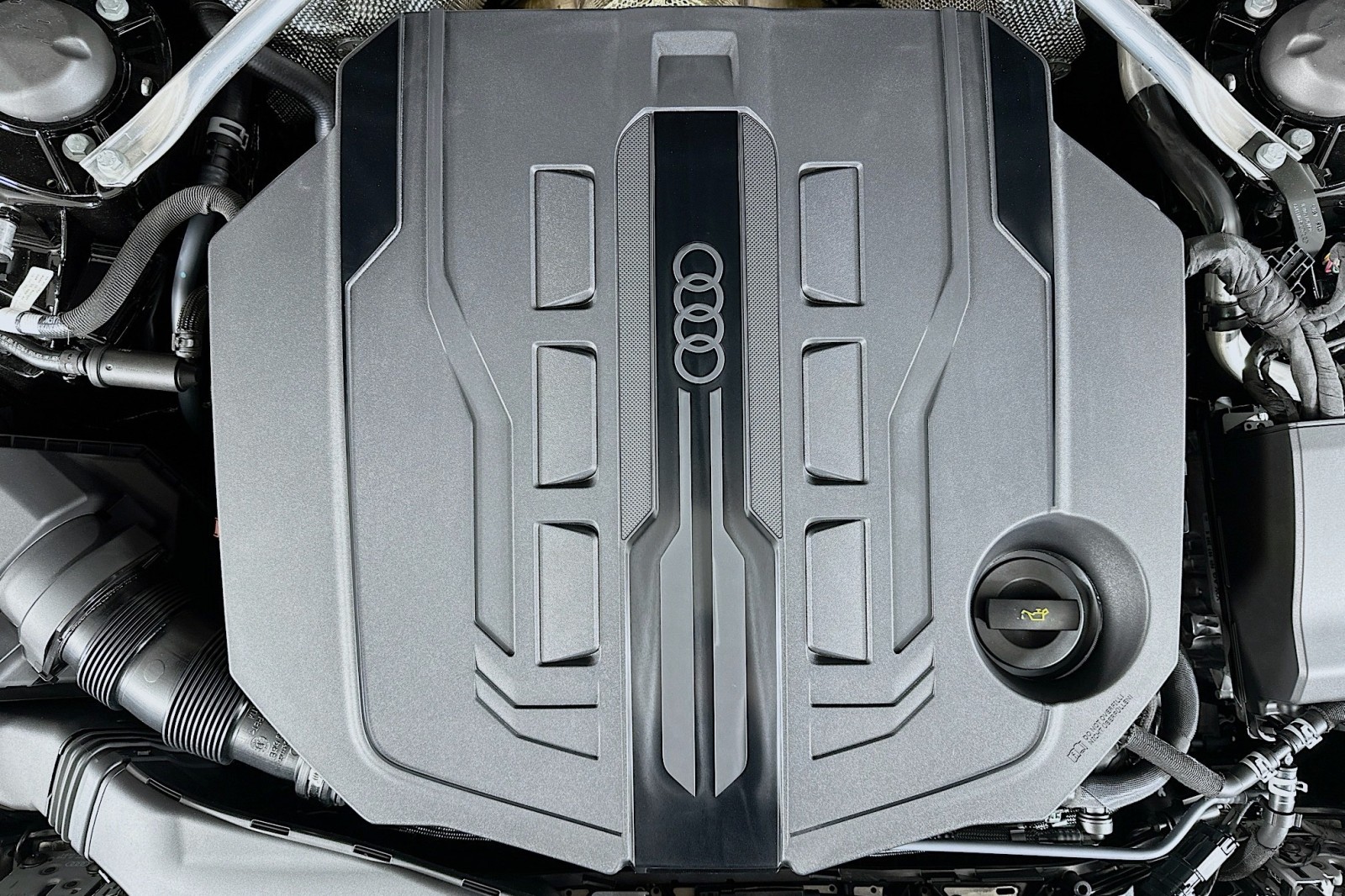 New 2026 Mythos Black Metallic Audi Premium Plus image 12