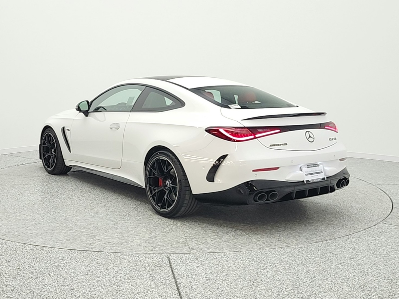 New 2026 MANUFAKTUR Moonlight White Metallic Mercedes-Benz AMG® CLE 53 4MATIC+ Coupe image 7