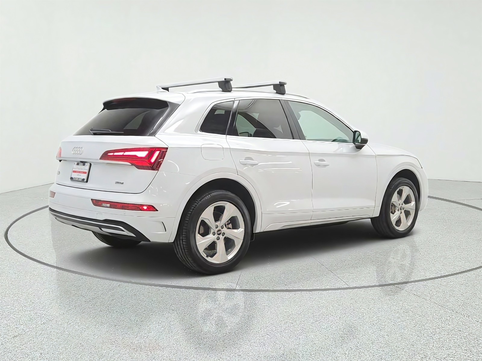 Used 2021 Glacier White Metallic Audi Premium Plus 45 TFSI quattro image 5