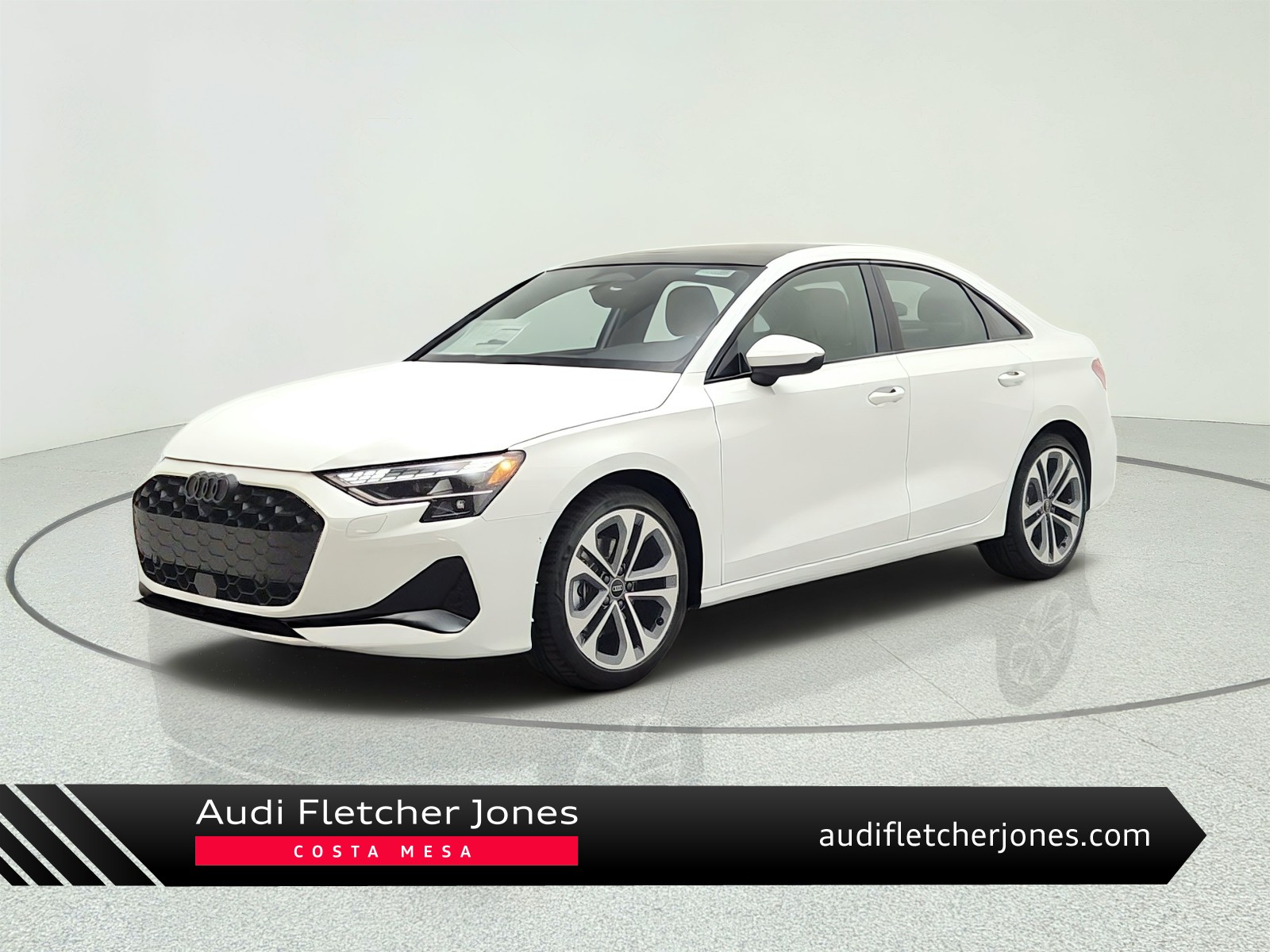 Arkona White 2026 Audi A3 Sedan All-Wheel Drive Automatic