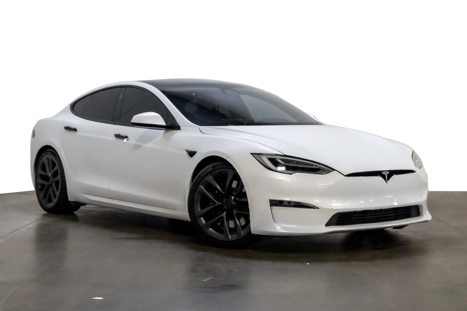 2021 Tesla Model S Plaid AWD FullSelfDriving CarbonFiberPkg ArachnidAlloys 4