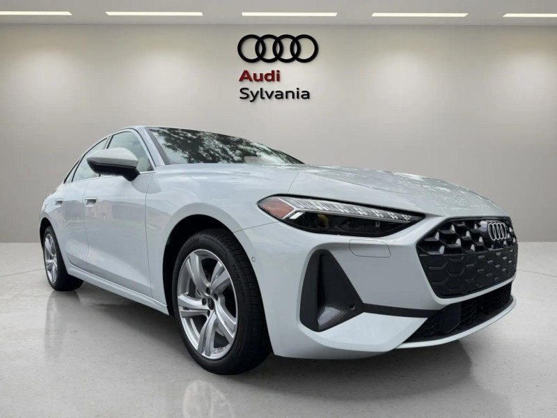 White 2025 Audi A5 Sedan All-Wheel Drive Automatic