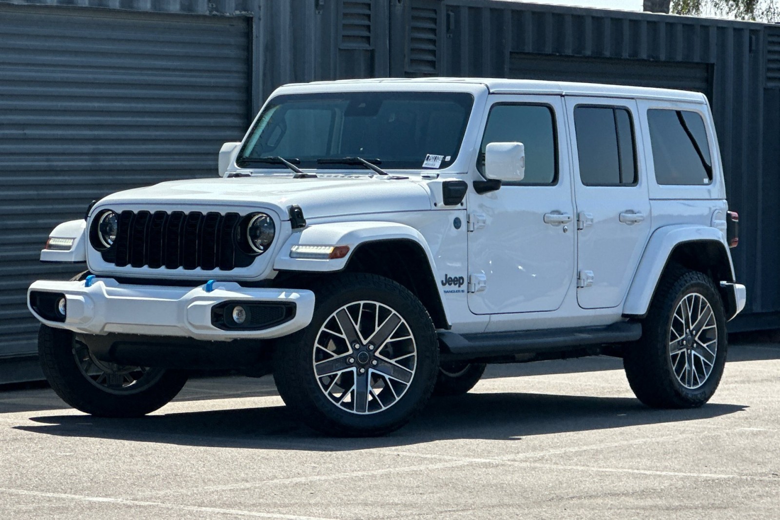 White 2024 Jeep Wrangler 4xe SUV / Crossover Four-Wheel Drive Automatic