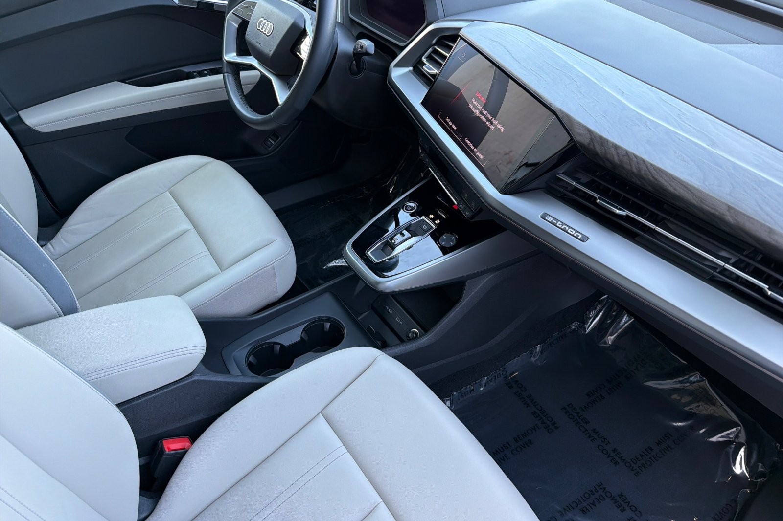 Certified Used 2023 Glacier White Metallic Audi Premium 40 RWD image 15