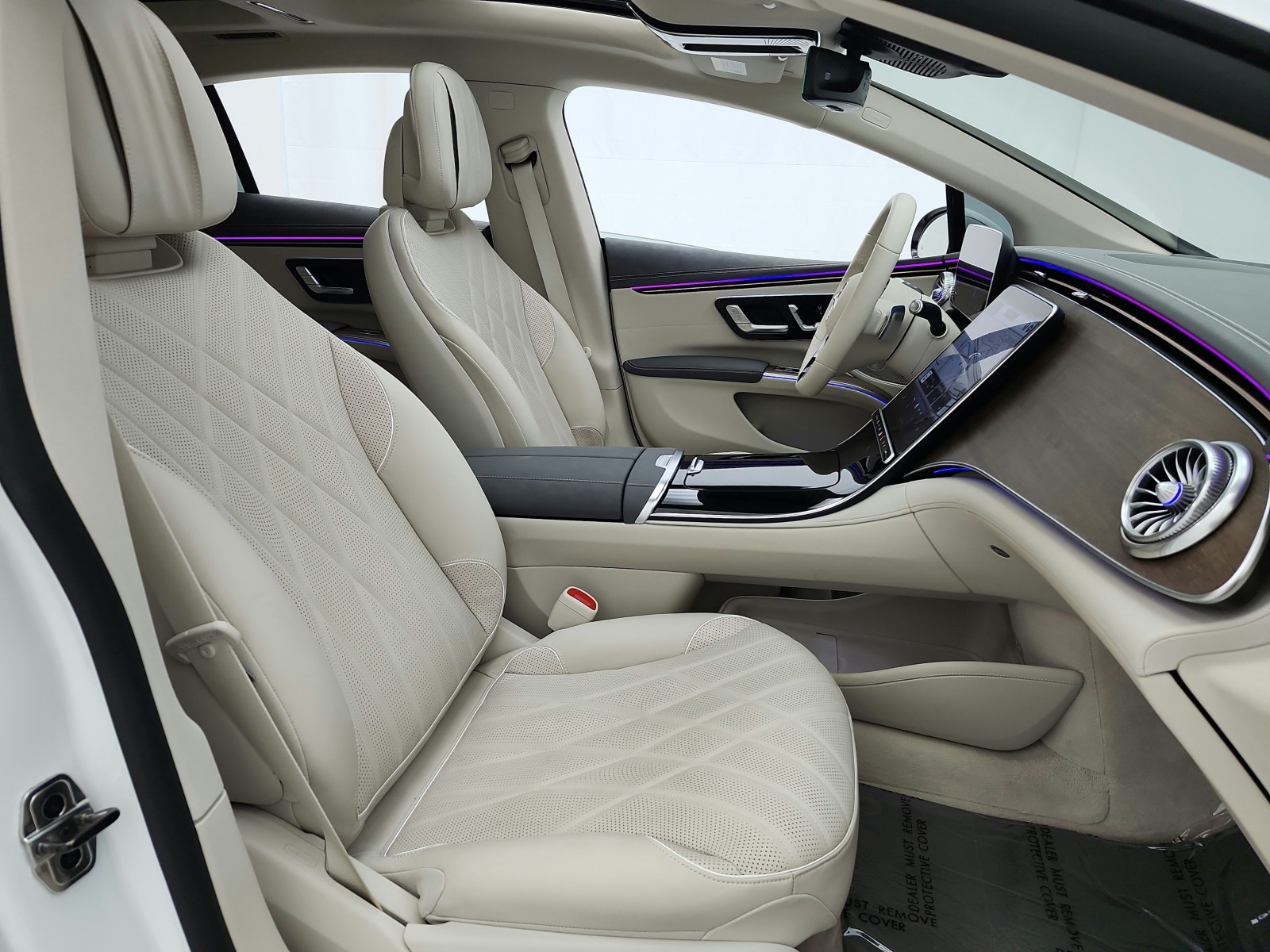 Used 2023 Polar White Mercedes-Benz EQS 450+ Sedan image 25