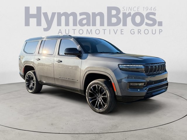 Baltic Gray Metallic Clearcoat 2024 Jeep Grand Wagoneer Obsidian 4WD SUV / Crossover Four-Wheel Drive Automatic