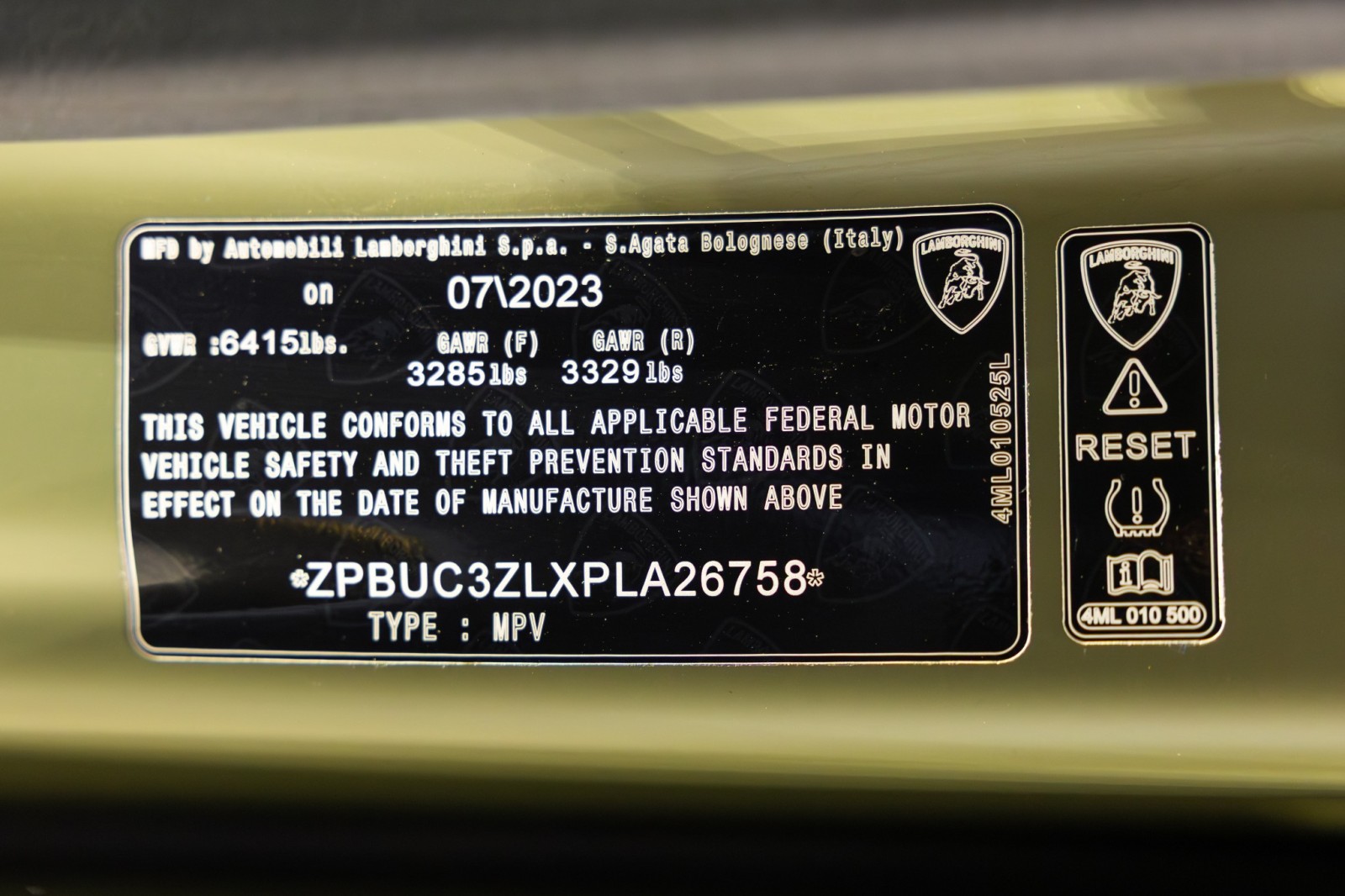 Used Car 2023 Lamborghini Urus  Performante For Sale Under $300,000 In Boerne, Texas