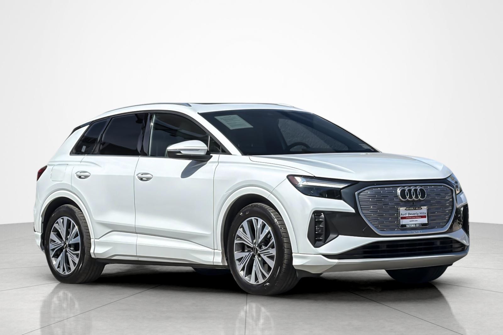 Certified Used 2023 Glacier White Metallic Audi Premium 40 RWD image 7