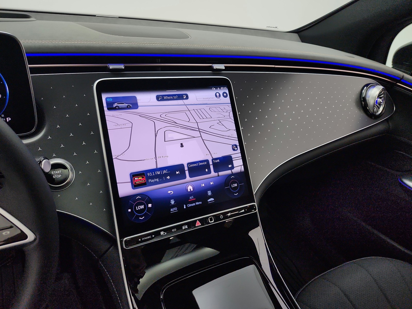 New 2026 Obsidian Black Metallic Mercedes-Benz EQE 320+ image 10