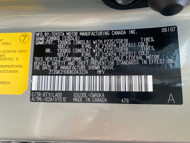 2008 Lexus RX 350 LOW MILES SUNROOF NON SMOKERS in , 