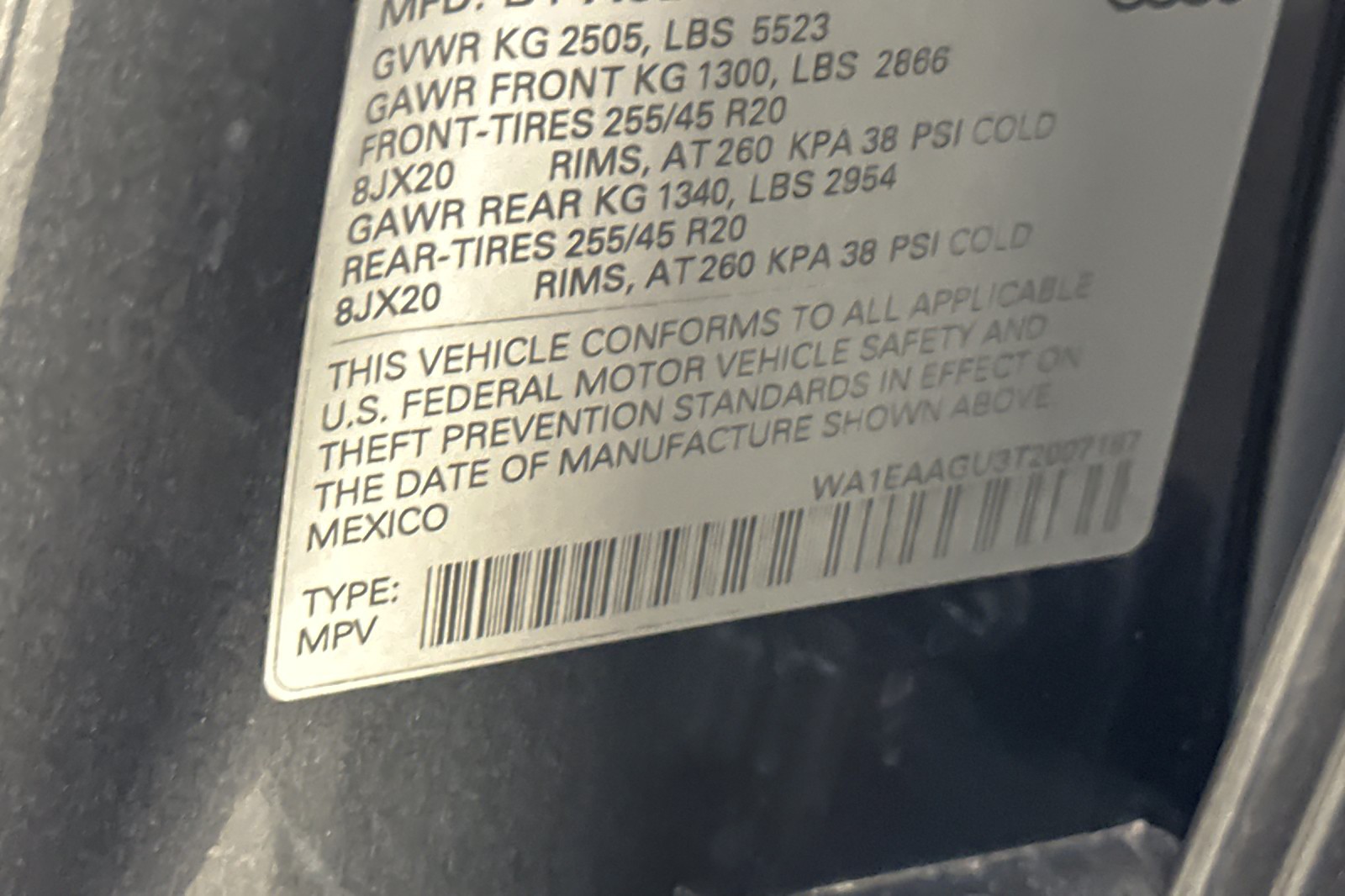 New 2026 Daytona Gray Pearl Effect Audi Premium Plus 2.0 TFSI quattro image 28