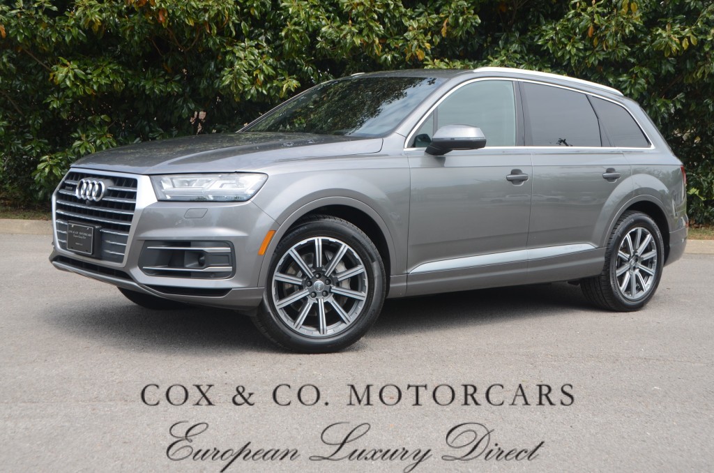 Graphite Gray Metallic 2017 Audi Q7 3.0T quattro Premium Plus SUV / Crossover All-Wheel Drive Automatic