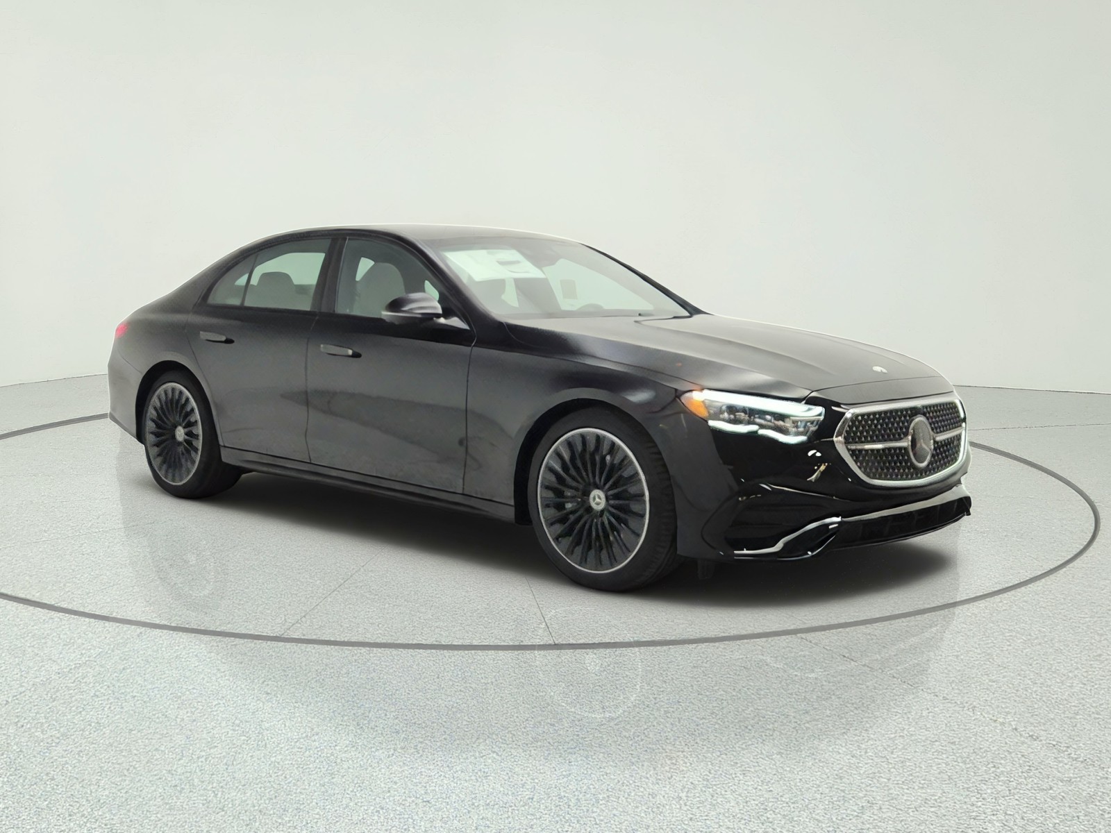 New 2027 Obsidian Black Metallic Mercedes-Benz E 450 4MATIC® Sedan image 3