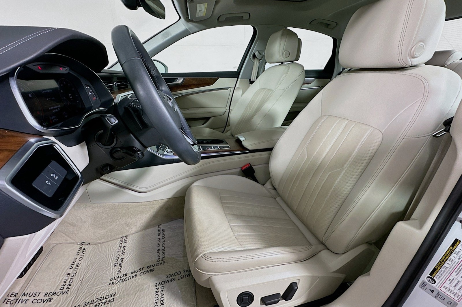 Used 2023 Glacier White Metallic Audi Premium Plus image 18