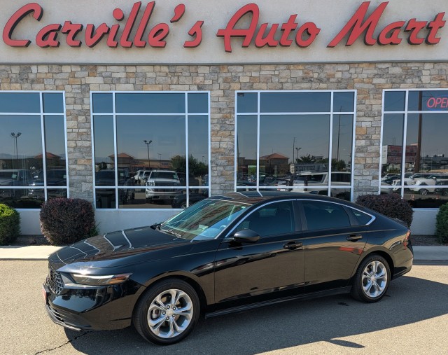 Crystal Black Pearl 2023 Honda Accord Sedan Front-Wheel Drive Automatic