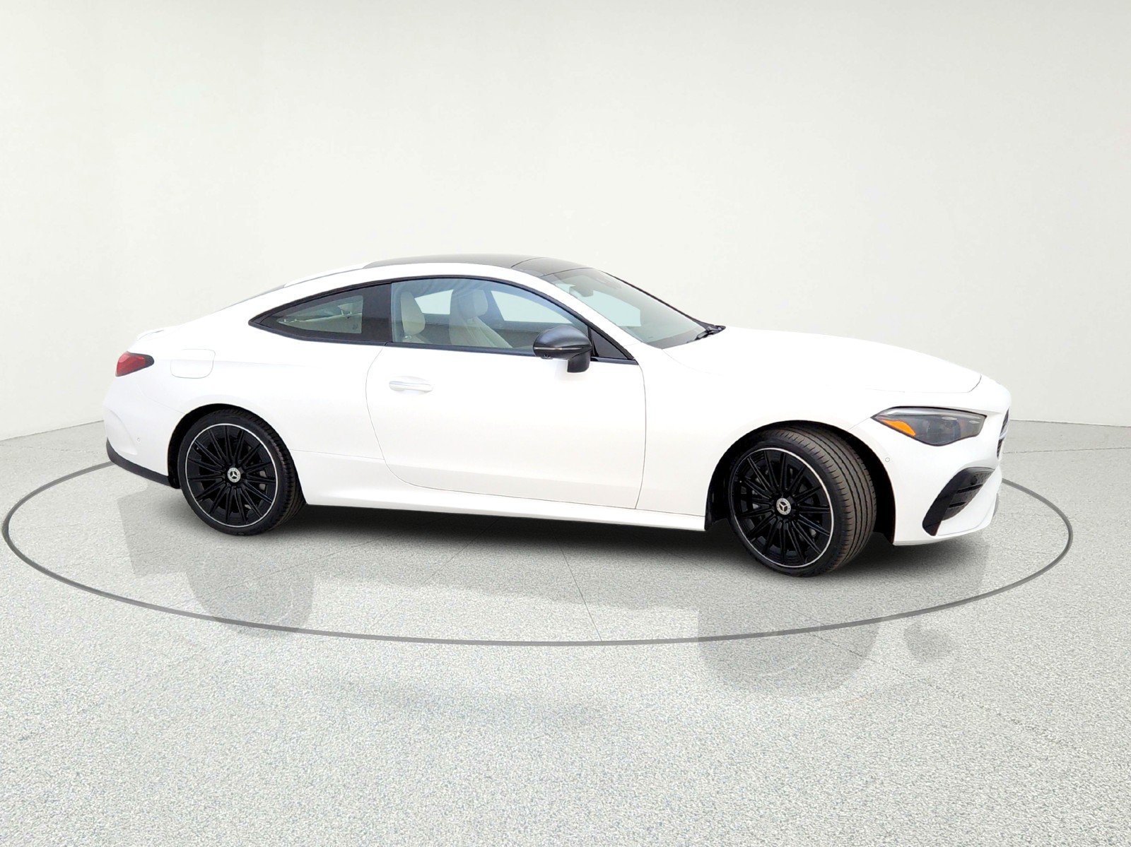 New 2026 MANUFAKTUR Moonlight White Metallic Mercedes-Benz CLE 450 4MATIC® Coupe image 6