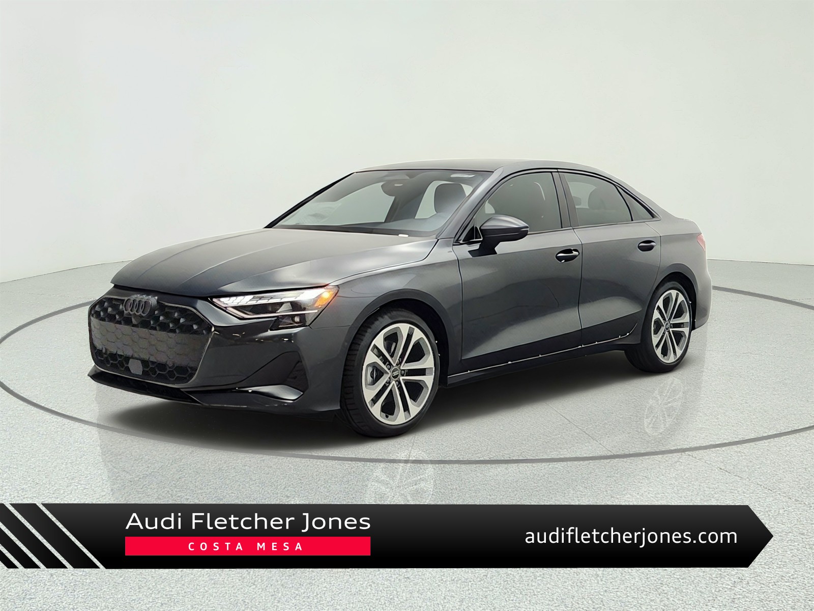 Manhattan Gray Metallic 2026 Audi A3 Sedan All-Wheel Drive Automatic