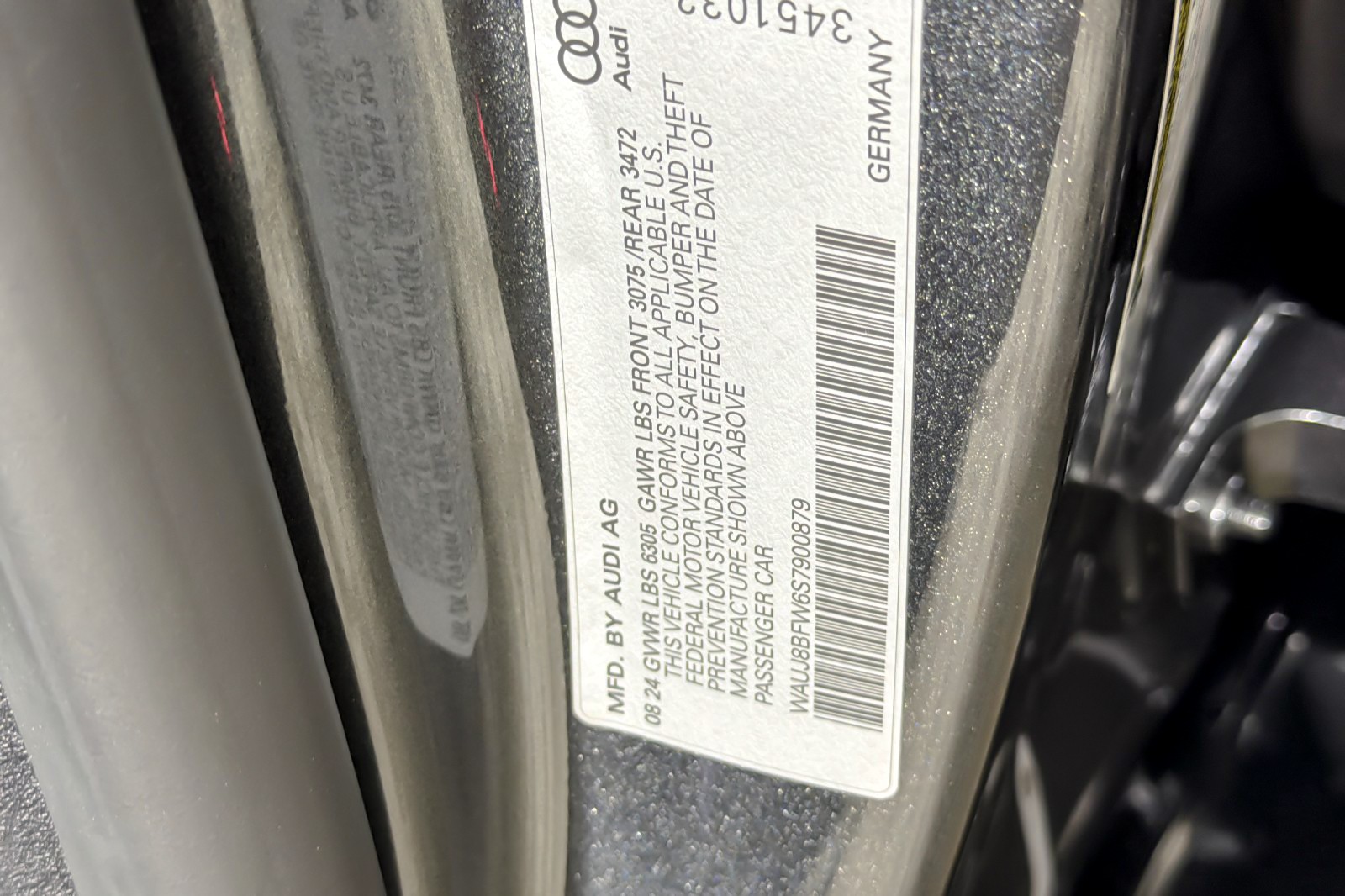 Certified Used 2025 Daytona Gray Pearl Effect Audi performance quattro image 27