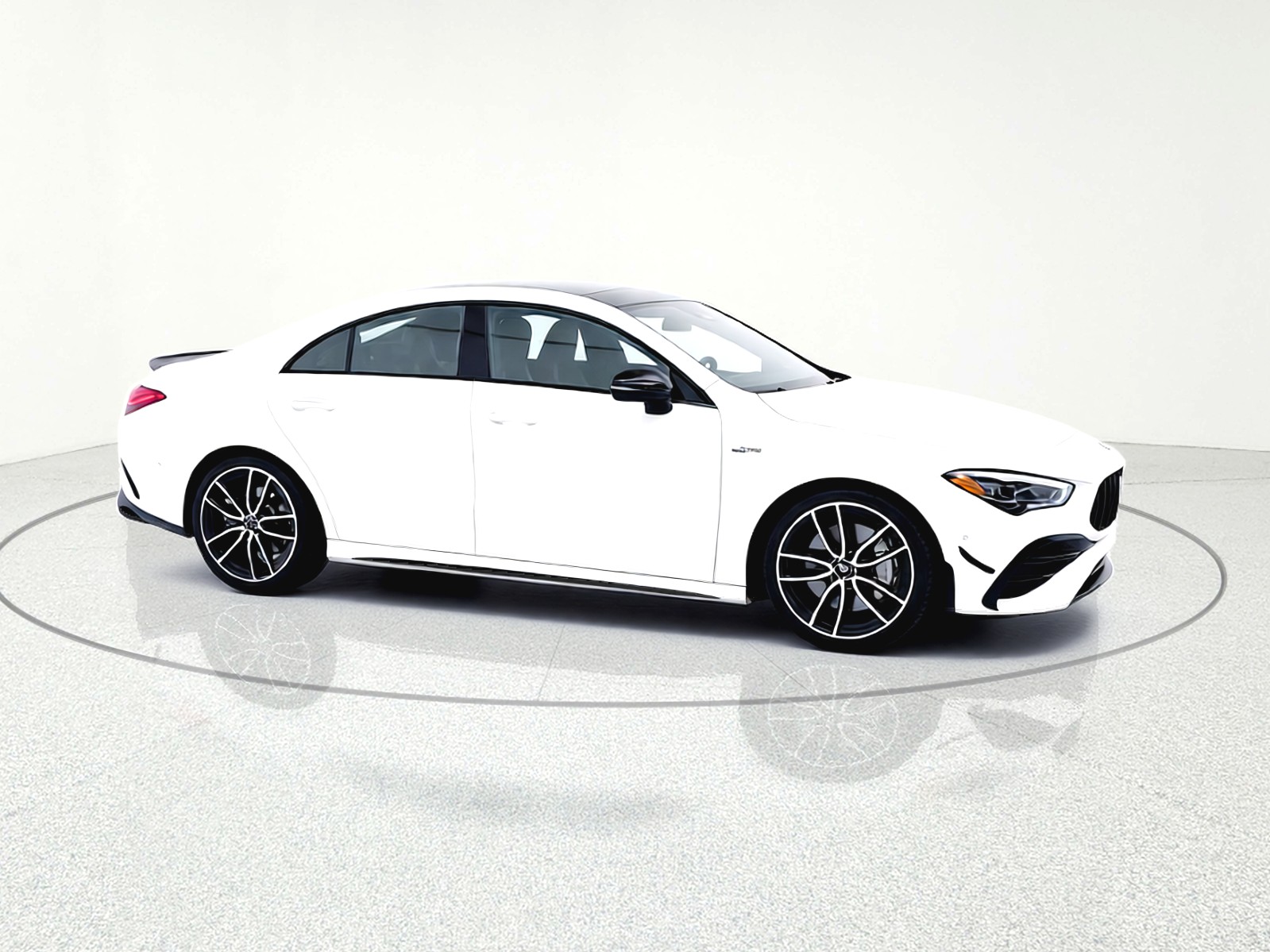 Certified Used 2025 Polar White Mercedes-Benz AMG® CLA 35 4MATIC Coupe image 10