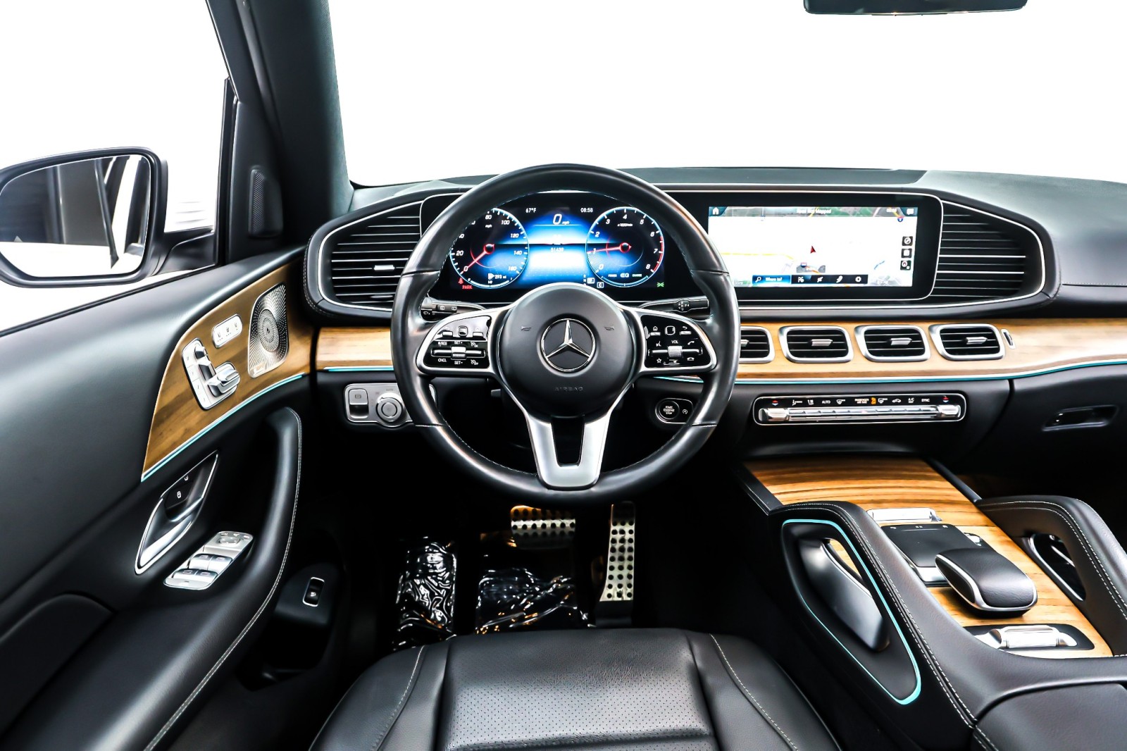 Used 2022 Polar White Mercedes-Benz GLS 450 4MATIC® SUV image 5