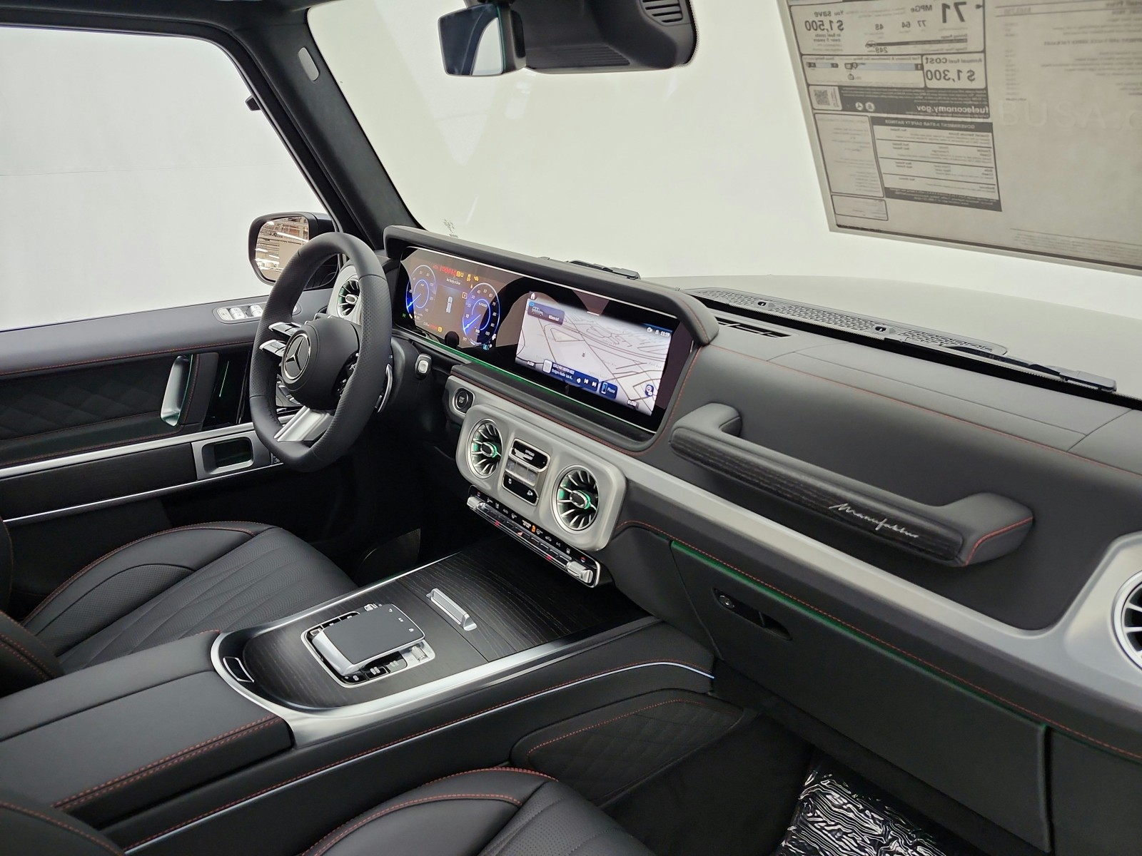 New 2027 MANUFAKTUR Night Black magno Mercedes-Benz G 580e SUV image 14