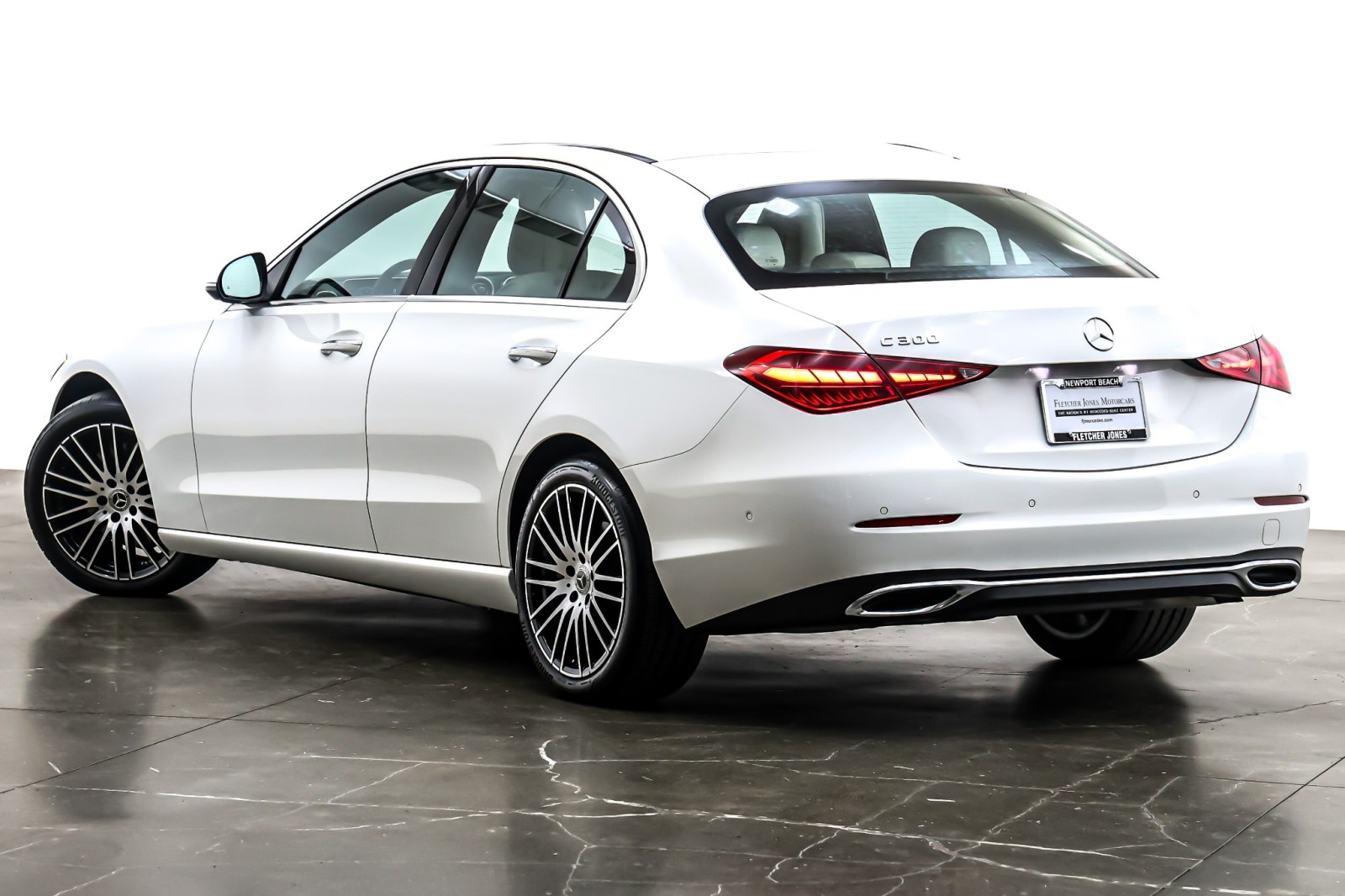 Certified Used 2025 Polar White Mercedes-Benz C 300 Sedan image 14