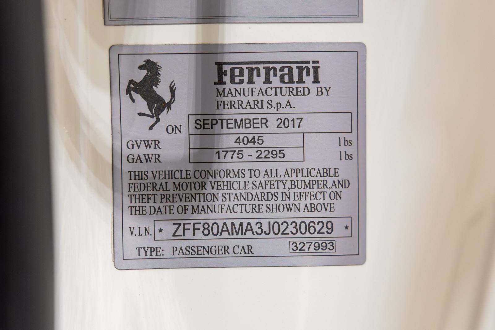 Used Car 2018 Ferrari 488 Spider  For Sale Under $300,000 In Boerne, Texas