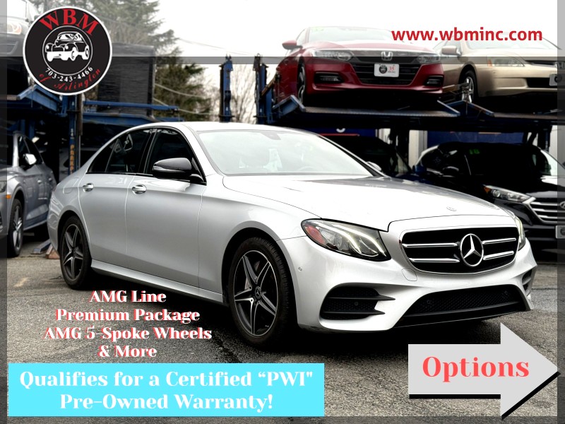 2018 Mercedes-Benz E-Class E 300 4MATIC Sedan AWD