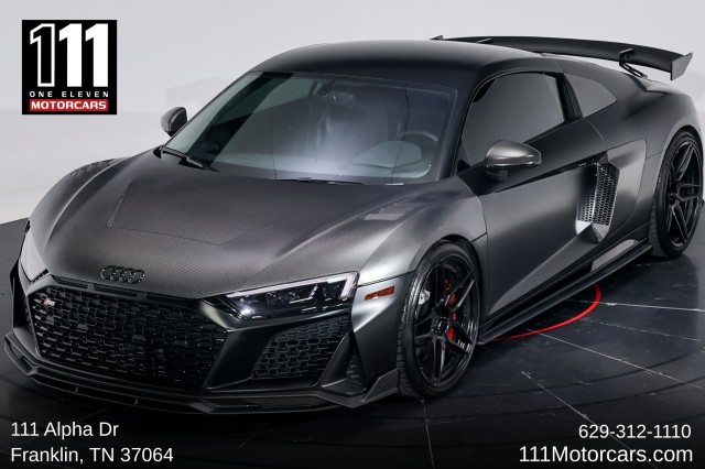 Mythos Black Metallic 2023 Audi R8 Coupe Rear-Wheel Drive Automatic