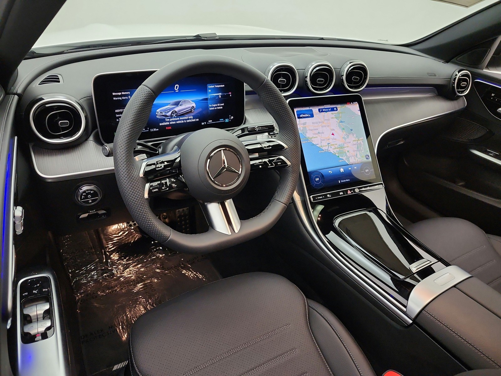 New 2026 Polar White Mercedes-Benz C 300 Sedan image 9