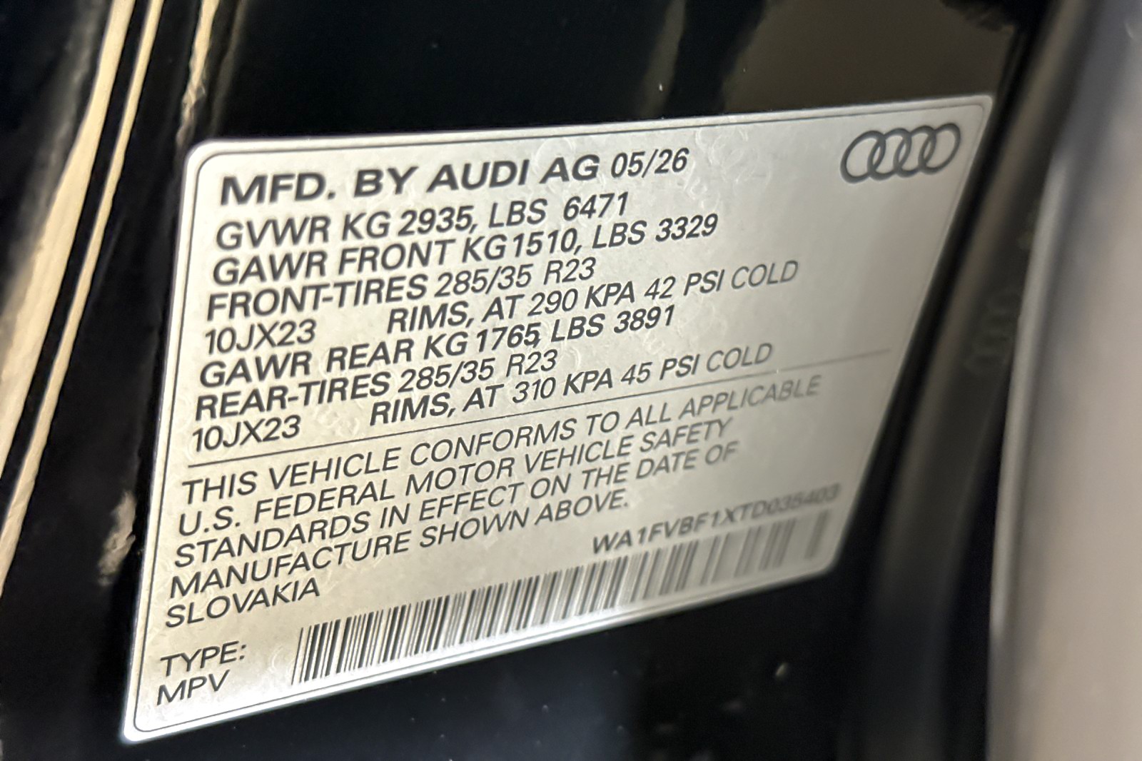 New 2026 Mythos Black Metallic Audi Prestige quattro *Ltd Avail* image 28