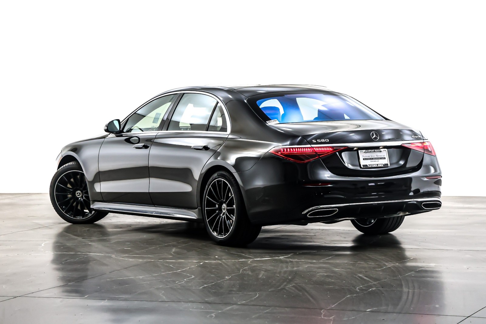 New 2026 Obsidian Black Metallic Mercedes-Benz S 580 image 12