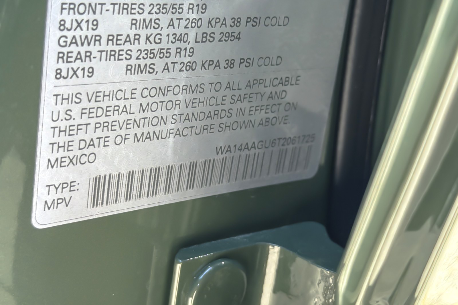 New 2026 District Green Metallic Audi Premium 2.0 TFSI quattro image 28