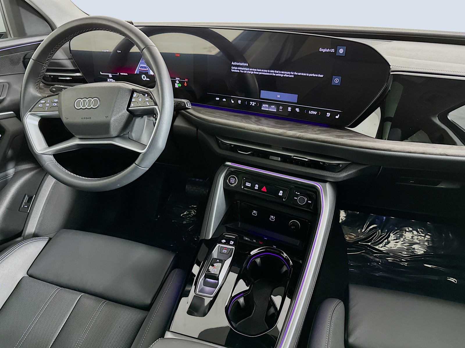 Used 2025 Glacier White Metallic Audi Premium Plus image 6