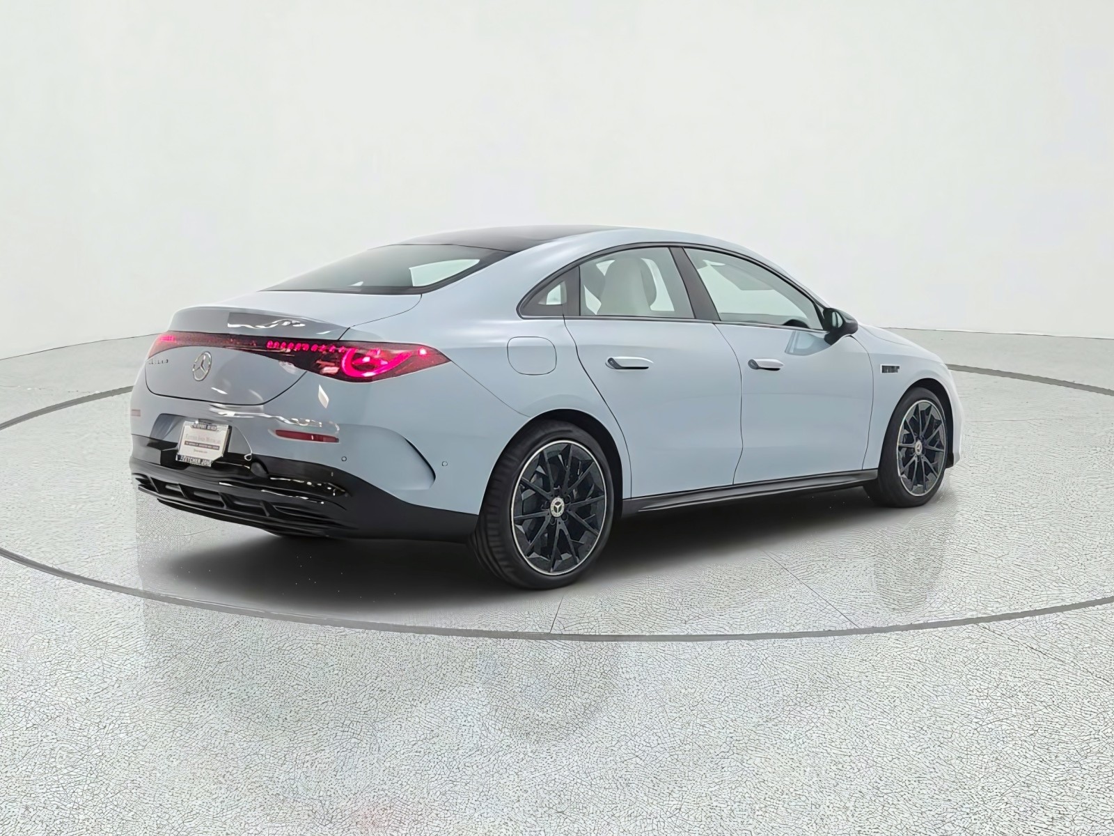 New 2027 Liquid Crystal Green Mercedes-Benz CLA 250+ Electric RWD image 5