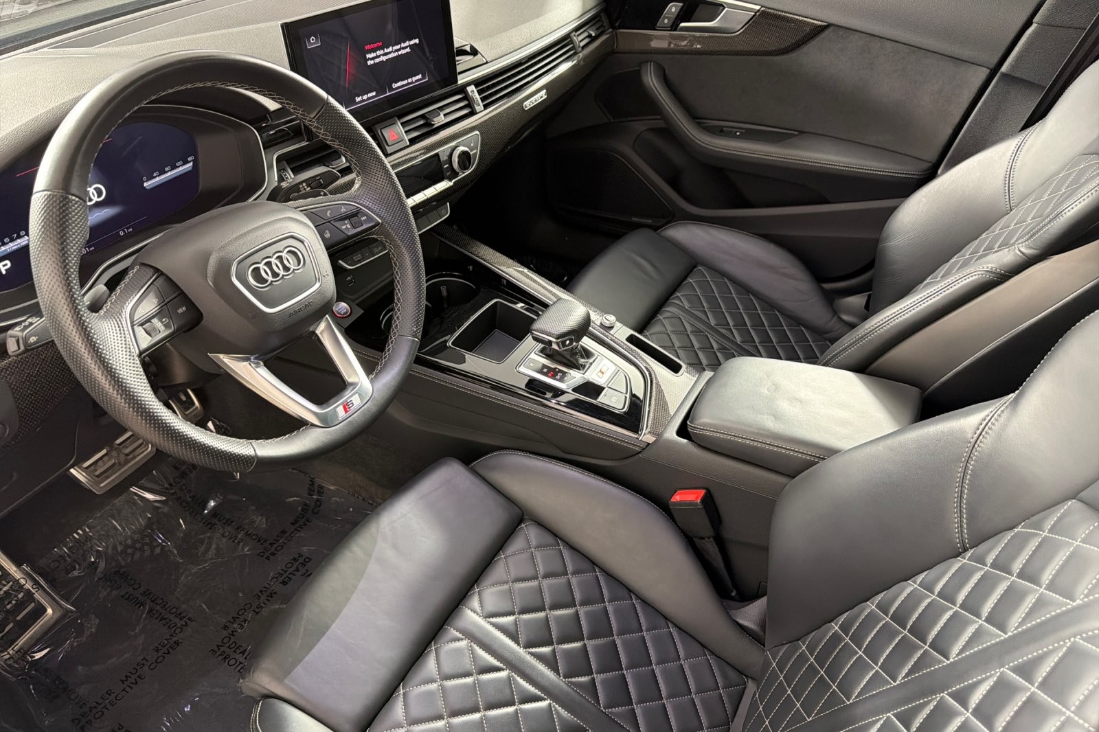 Used 2022 Mythos Black Metallic Audi Premium Plus 3.0 TFSI quattro image 9