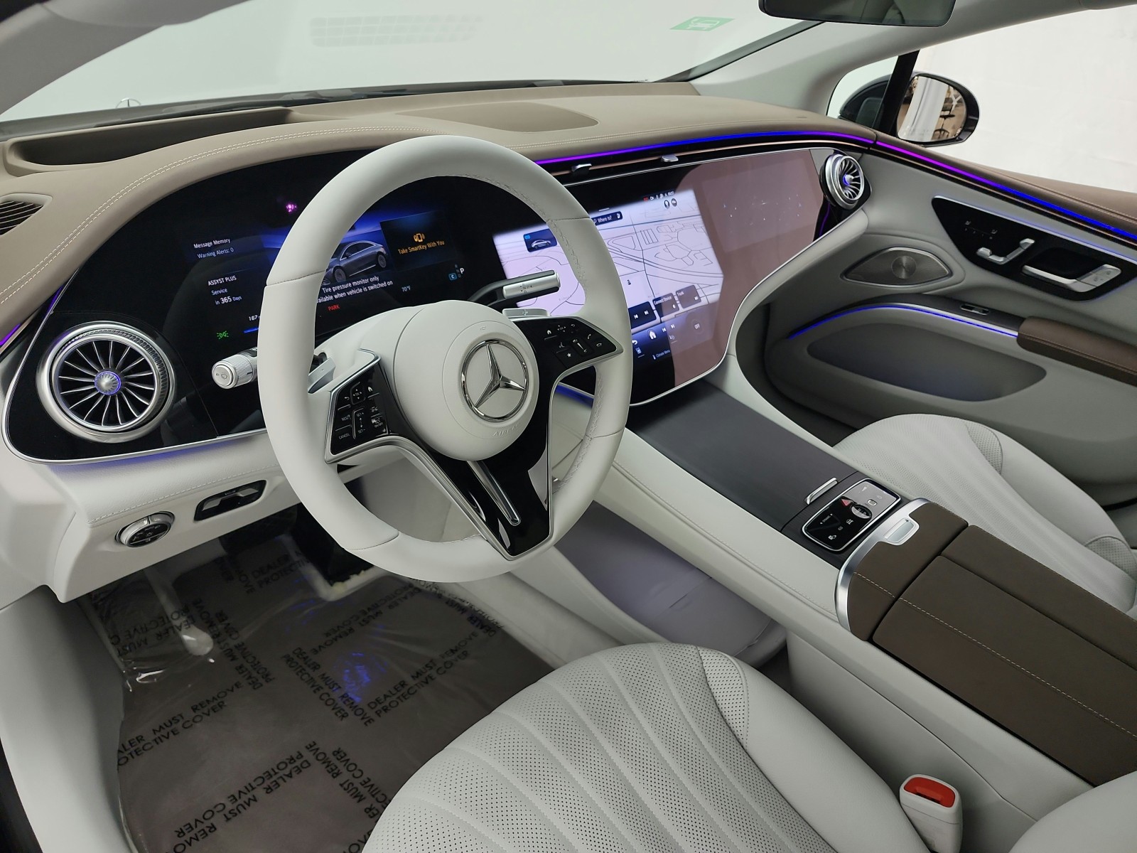 New 2026 Nautical Blue Metallic Mercedes-Benz EQS 450 image 9