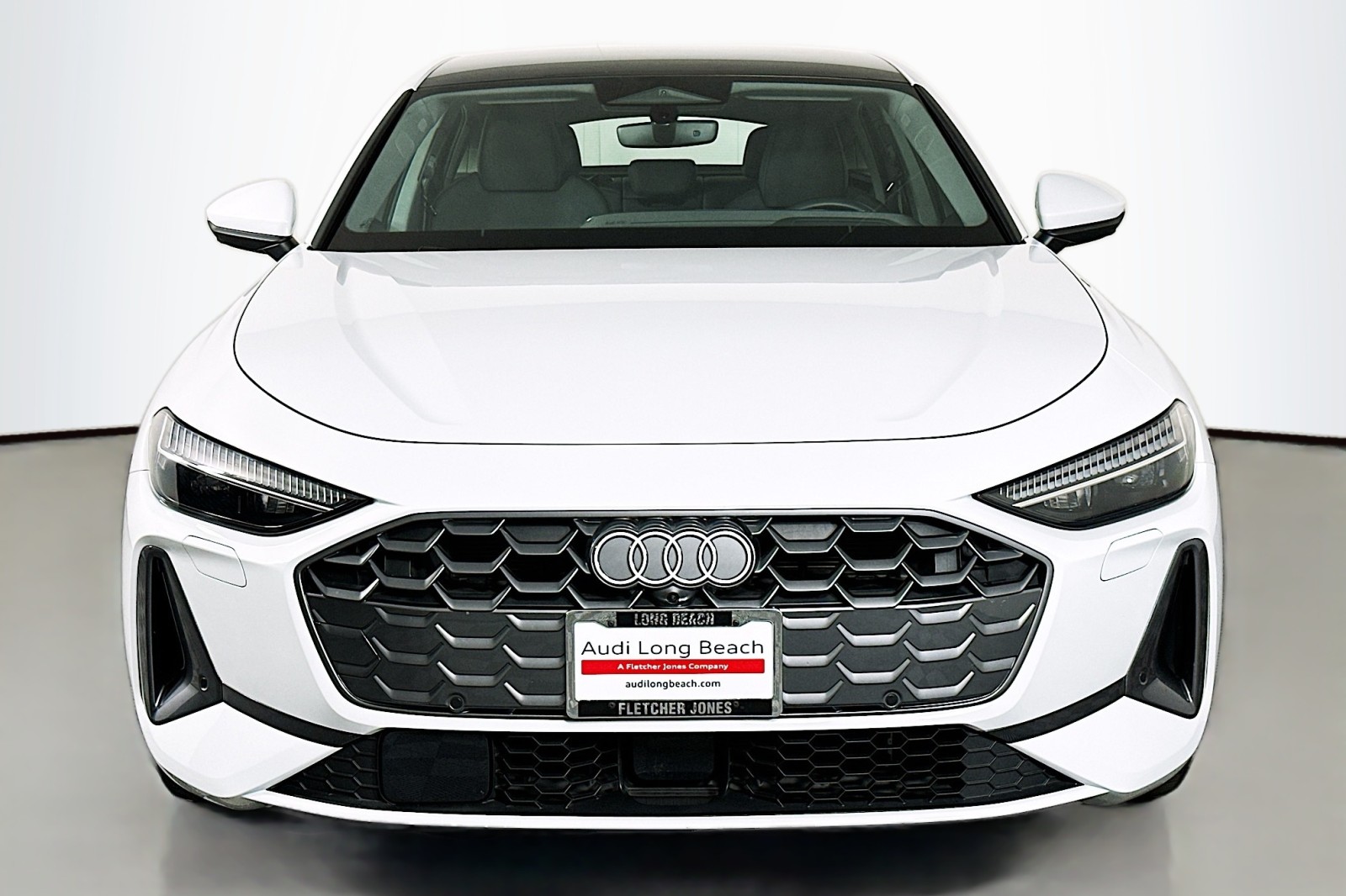 Used 2025 Glacier White Metallic Audi Premium Plus image 2