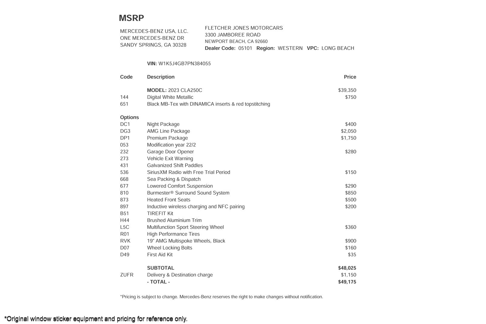 Used 2023 Digital White Metallic Mercedes-Benz CLA 250 Coupe image 26