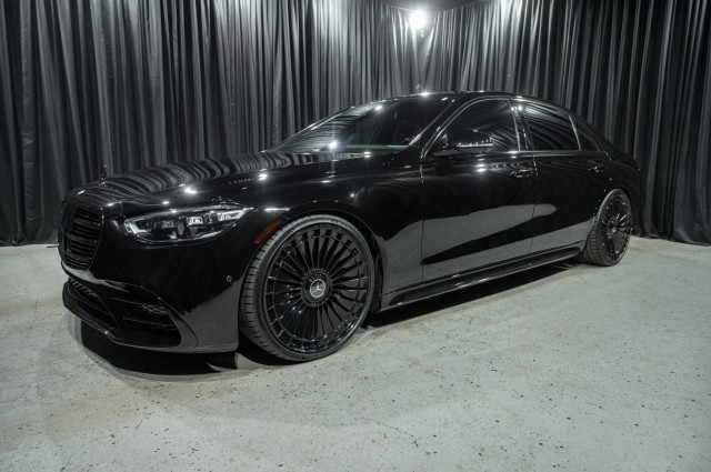 Obsidian Black Metallic 2026 Mercedes-Benz S-Class S 580 4MATIC Sedan All-Wheel Drive Automatic
