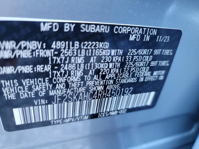 2024 Subaru Forester Wilderness 28