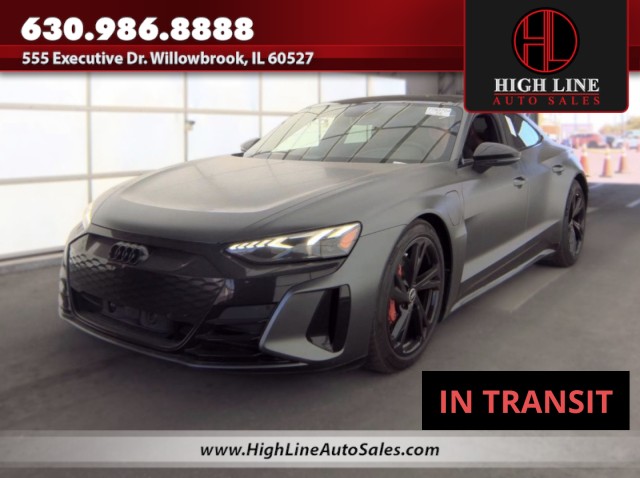 matte gray 2023 Audi e-tron GT Sedan All-Wheel Drive Automatic