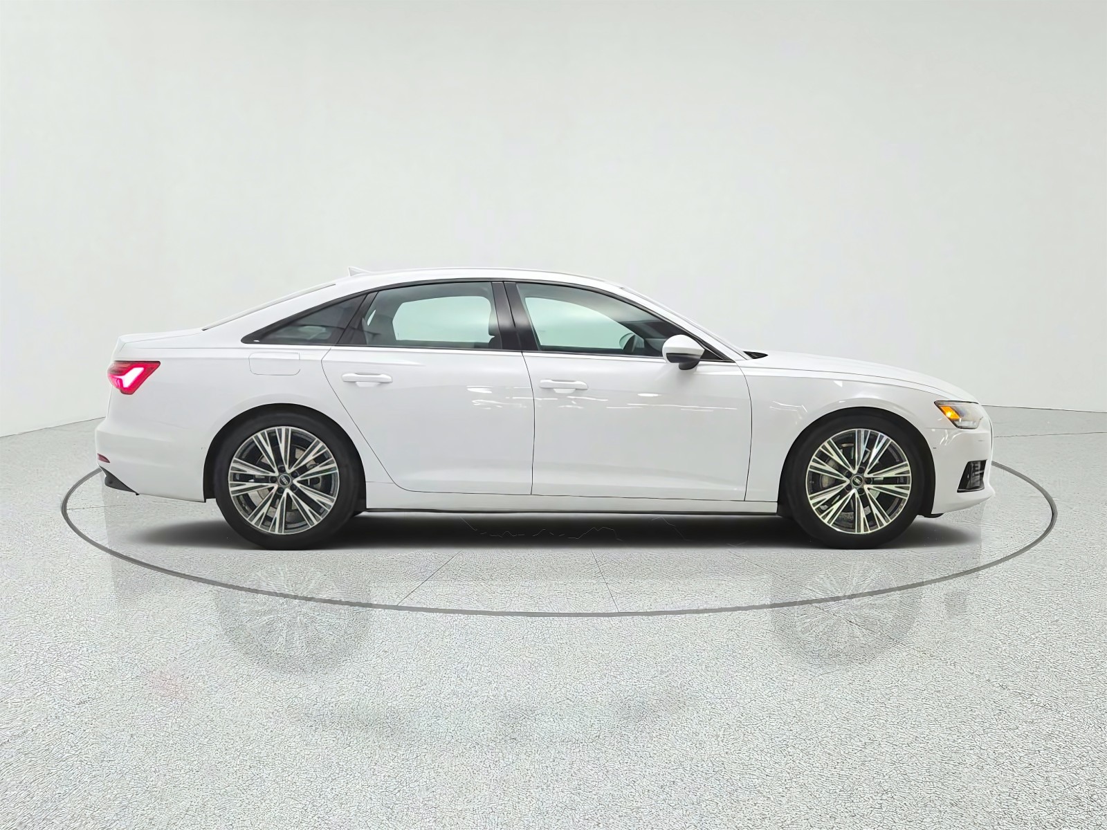 Used 2023 Glacier White Metallic Audi Premium image 4